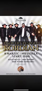 Koncert zespołu Kordian w Malanowie